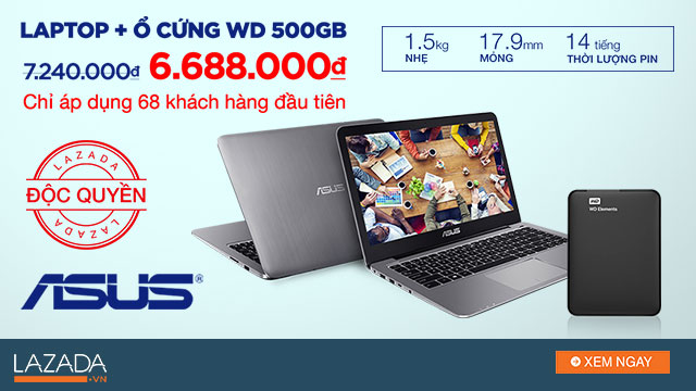 Laptop Asus giá rẻ quà xinh (9528)