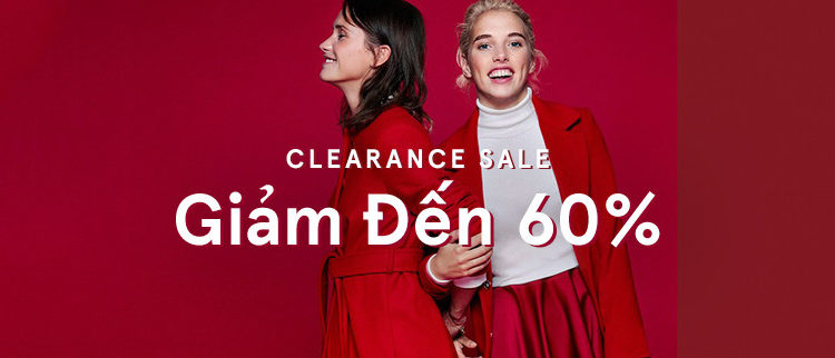 Clearance sale – giảm giá toàn bộ đến 60% (7161)