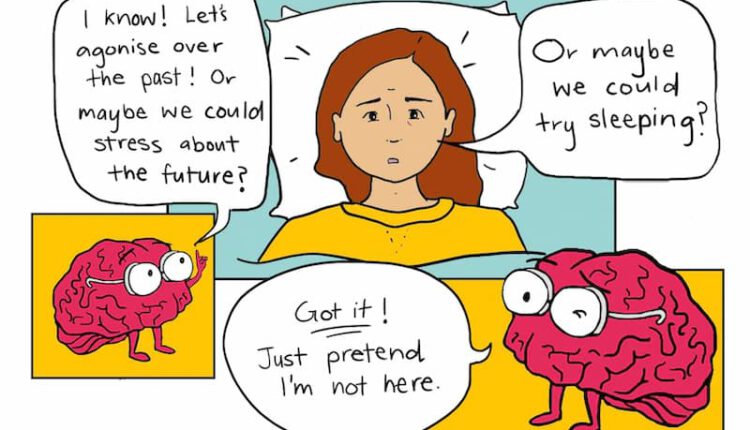 Things people think about before falling asleep